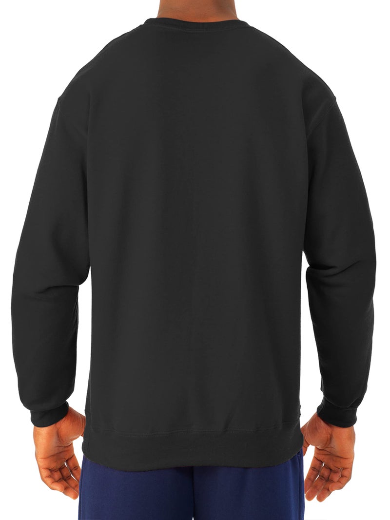 Jerzees -Men's NuBlend Fleece -Sweatshirts & Hoodies, Sweatshirt-Black, Medium - Image 3